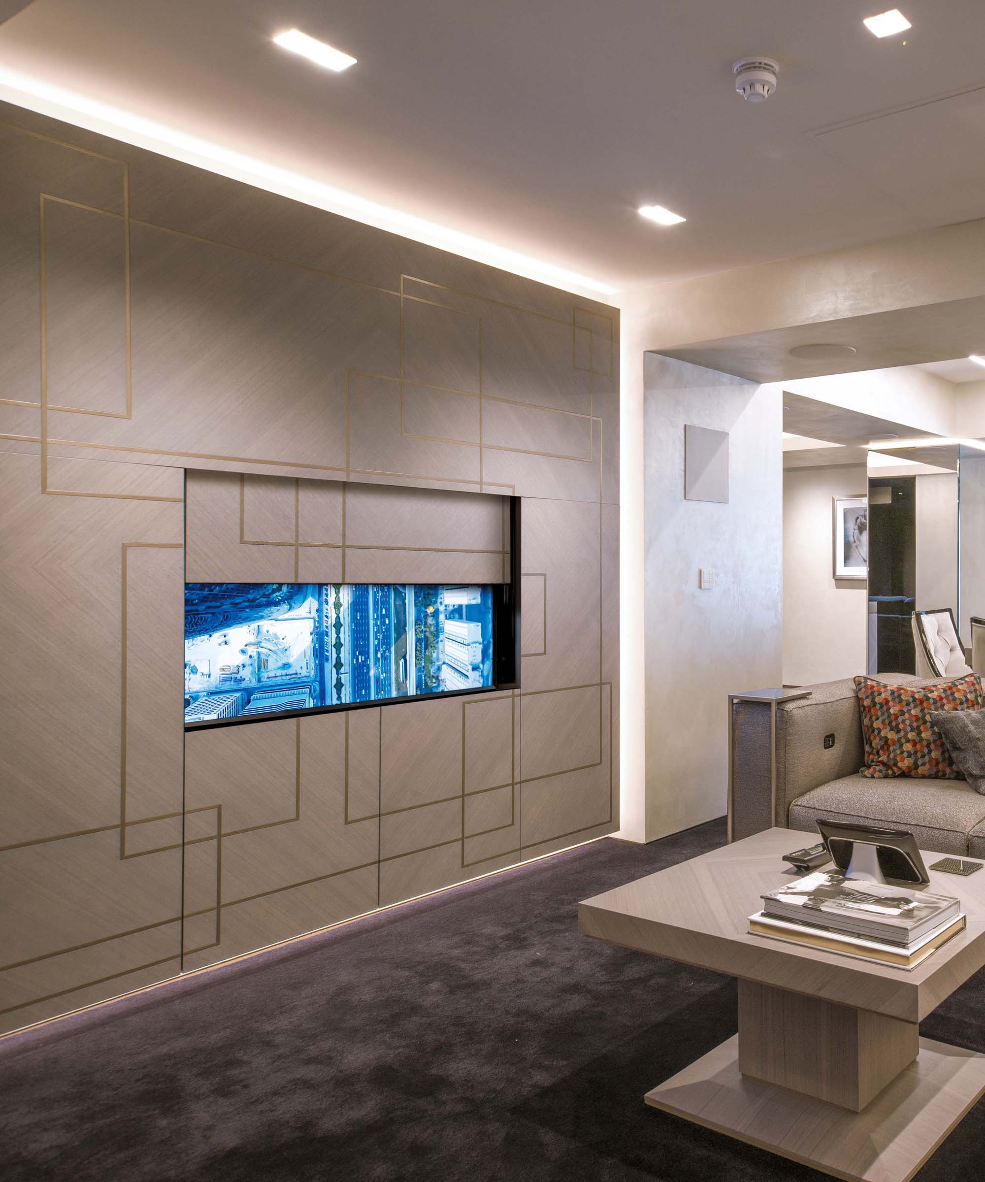 Smart Furniture moving tv shutter by Alexa